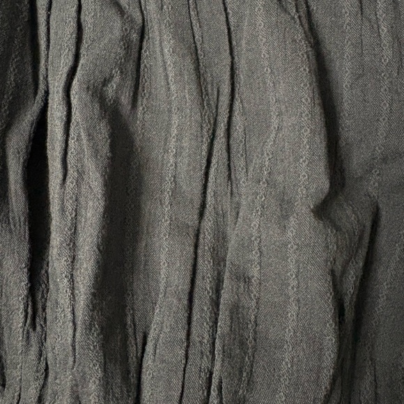 *NORDSTROM Abound Short Sleeve Women's Black Crop Top Puff Sleeves Medium NWT - Picture 4 of 5